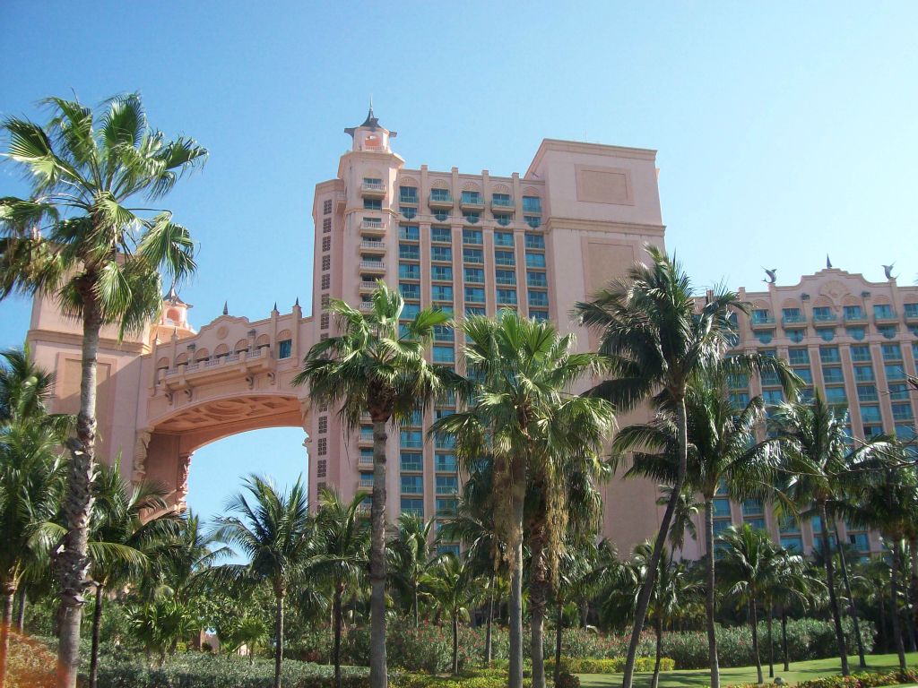 Bahamas - Le célèbre hôtel Atlantis sur New Paradise